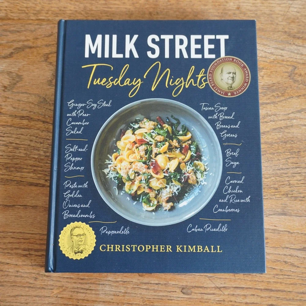 Milk Street Tuesday Nights Christopher Kimball Cookbook James Beard Award Winner
